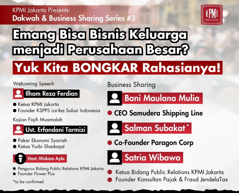 DBS Series #3 - Emang Bisa Bisnis Keluarga menjadi Perusahaan Besar ?